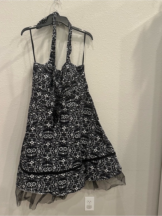 The Book of Life Dresses & Skirts - Book of Life Sugar Skull Halter Dress Goth Halloween Size 14